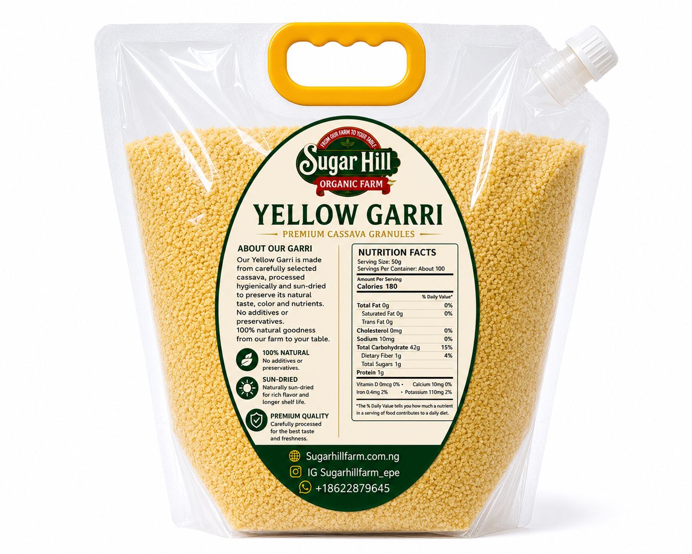 SugarHill Reserve Yellow Garri