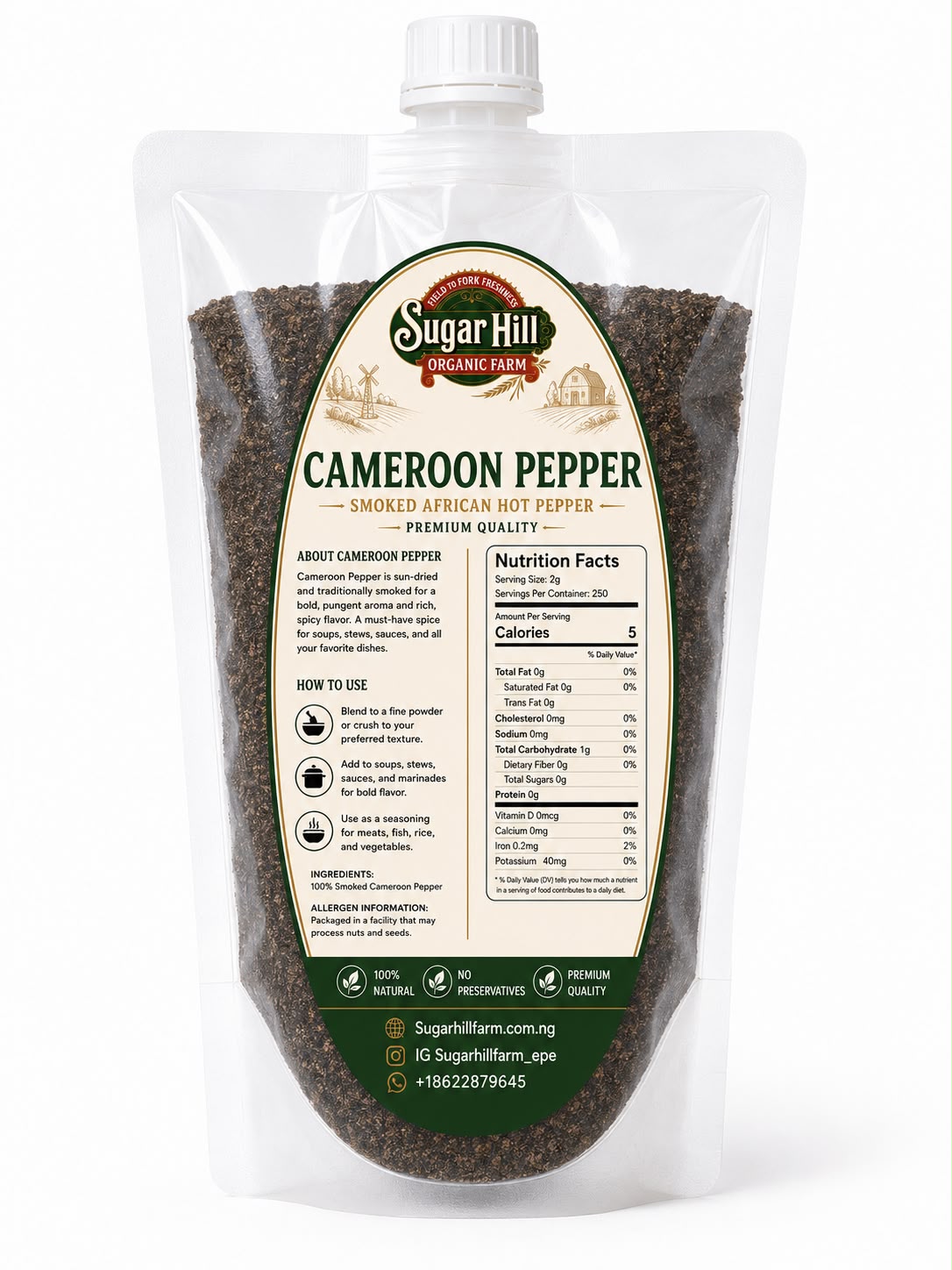 SugarHill Reserve Cameroon Pepper