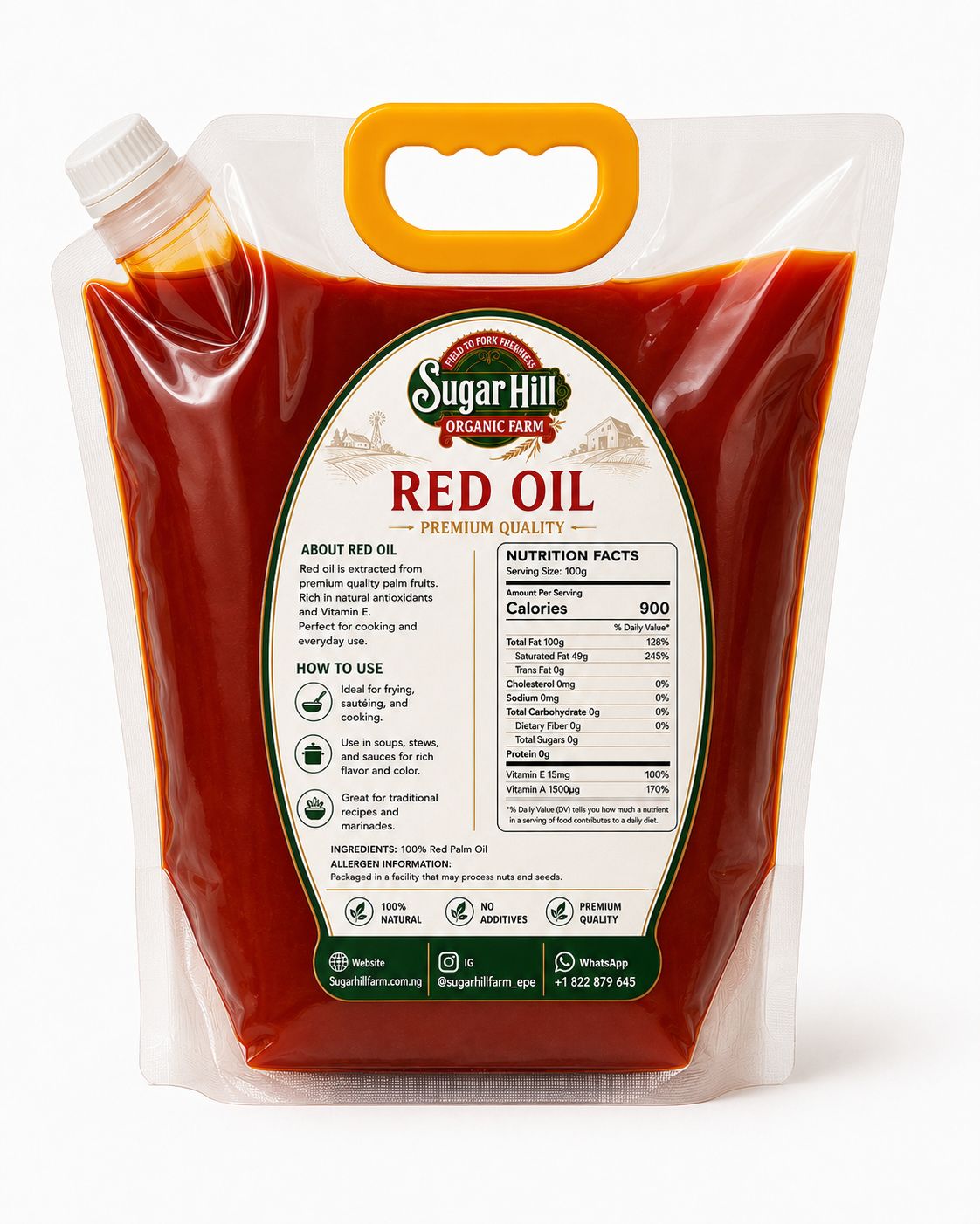 Premuim Red Oil