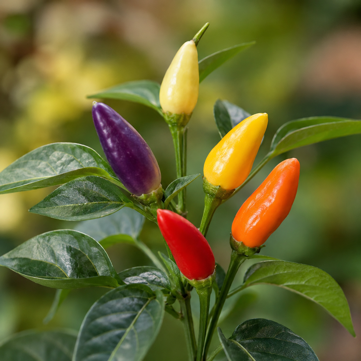 Chinese Spicy Five-Color Pepper
