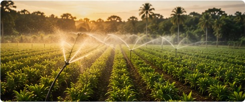 Modern irrigation